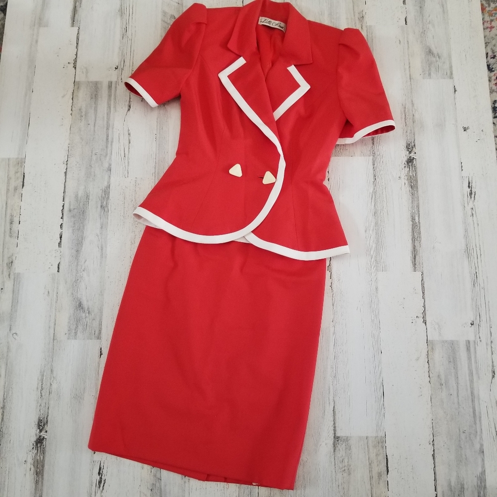 Vintage 50's Lilli Ann Suit Coat and Skirt Set